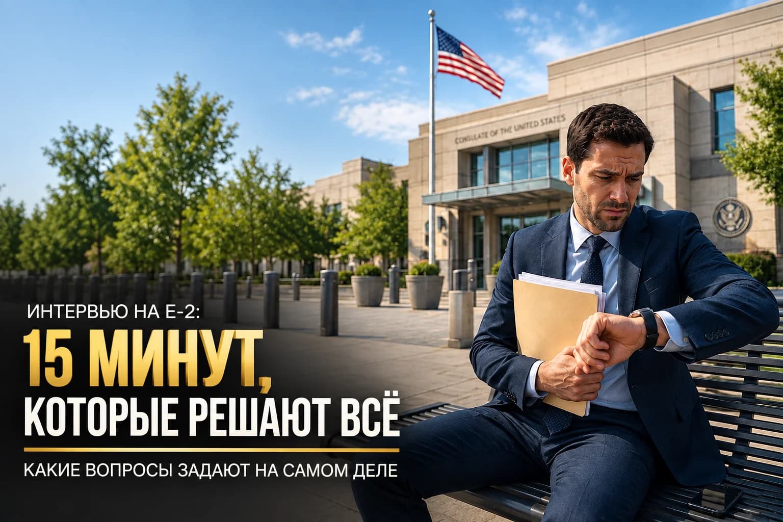 Интервью на E-2 в консульстве: как готовиться и какие вопросы задают